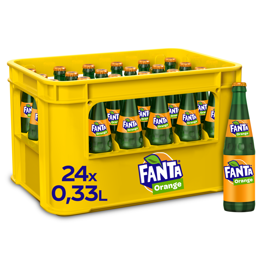 Fanta Orange 24x0,33 L  (MEHRWEG)