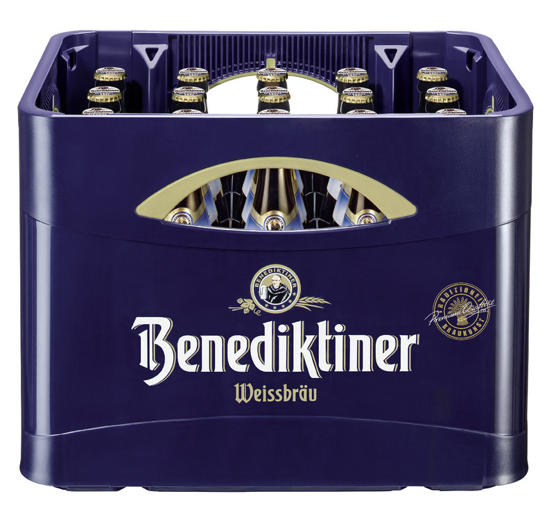 Benediktiner Weißbier Alkoholfrei 20x0,5 MW (MEHRWEG)