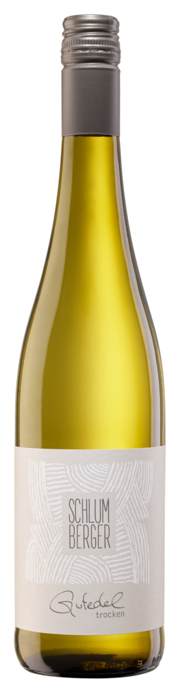 Gutedel Gutswein trocken, Weingut Schlumberger 6x0,75 (EINWEG)