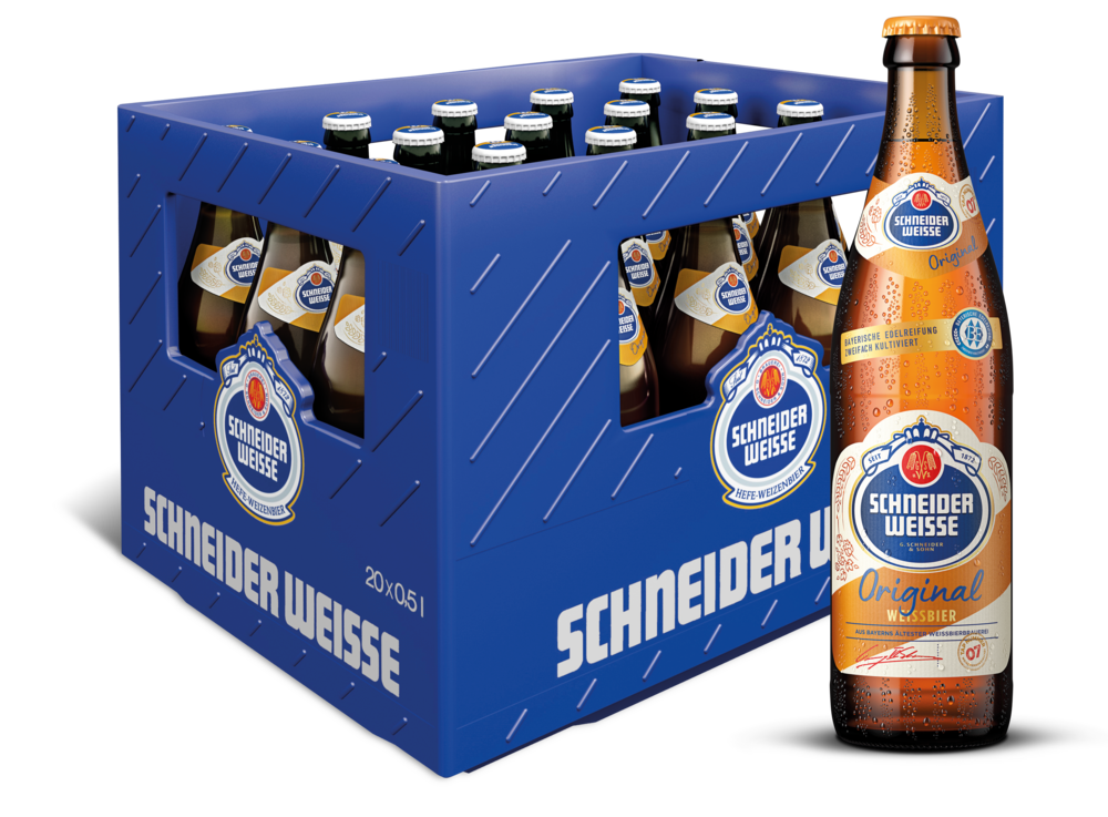 Schneider Weisse Original 20x0,5 MW (MEHRWEG)