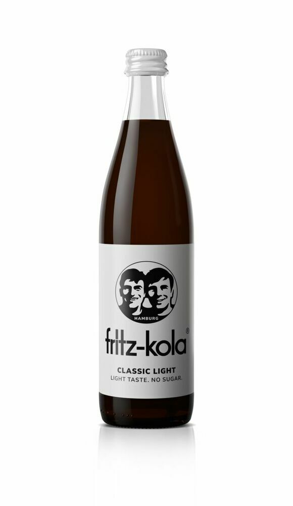 Fritz-Cola Classic Light ohne Zucker 10x0,5 (MEHRWEG)