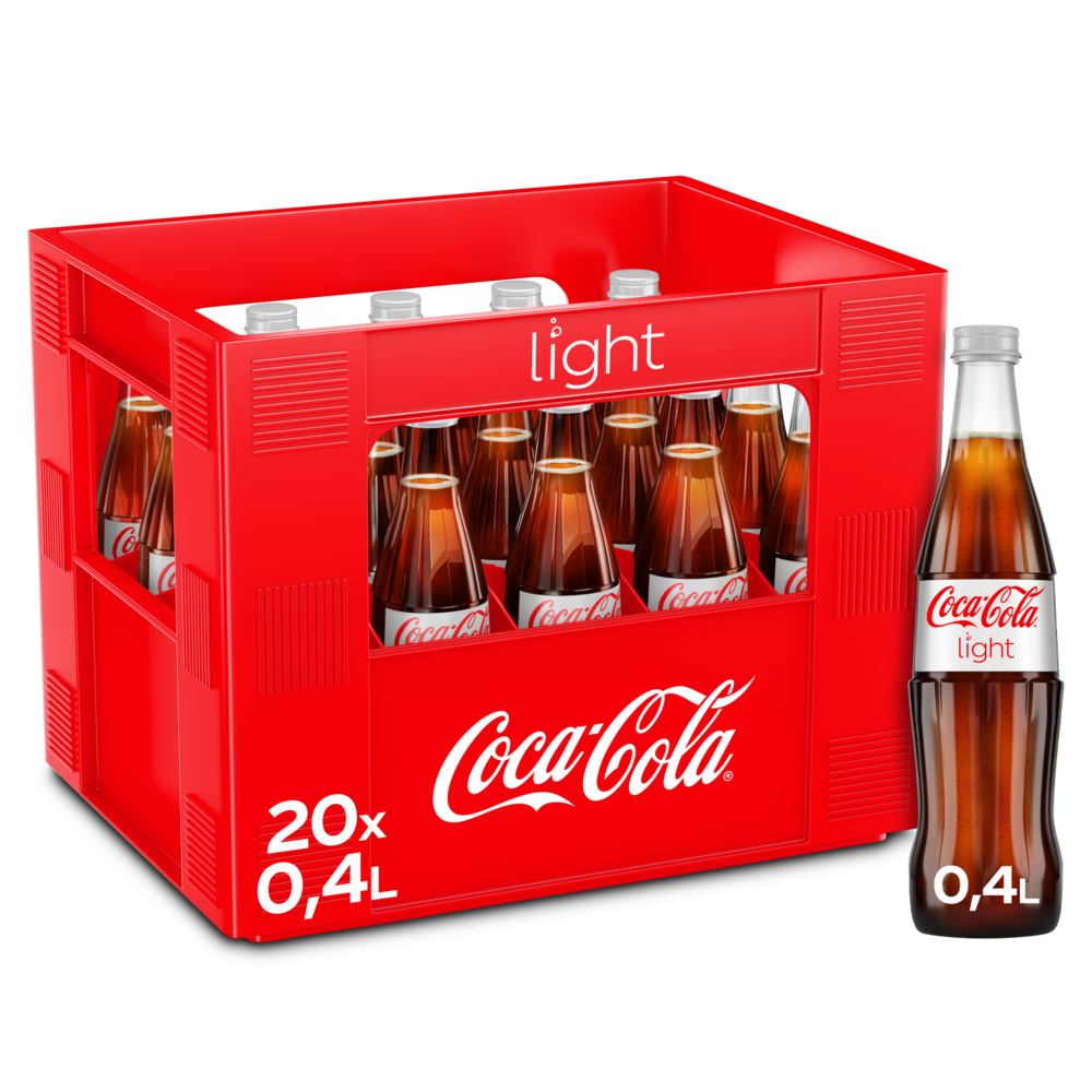 Coca-Cola light 20x0,4 L (MEHRWEG)