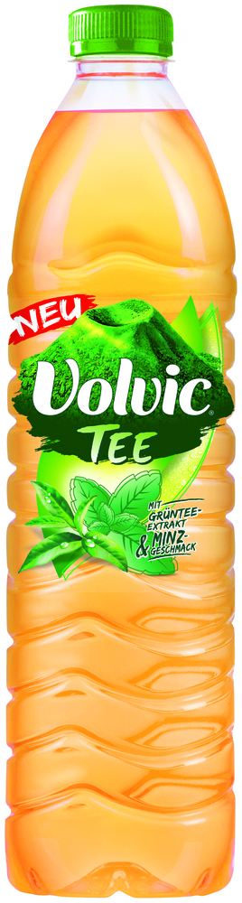 Volvic Grüner Tee Minze 6x1,5 MW (MEHRWEG)