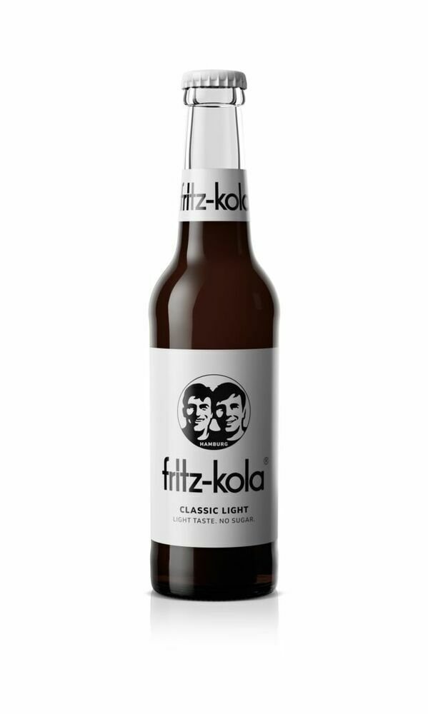 Fritz-Kola Classic Light ohne Zucker 24x0,33MW (MEHRWEG)