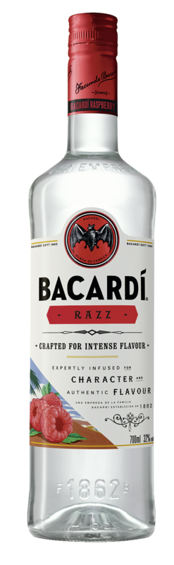 Bacardi Razz Rum    27% 1x0,7 (EINWEG)