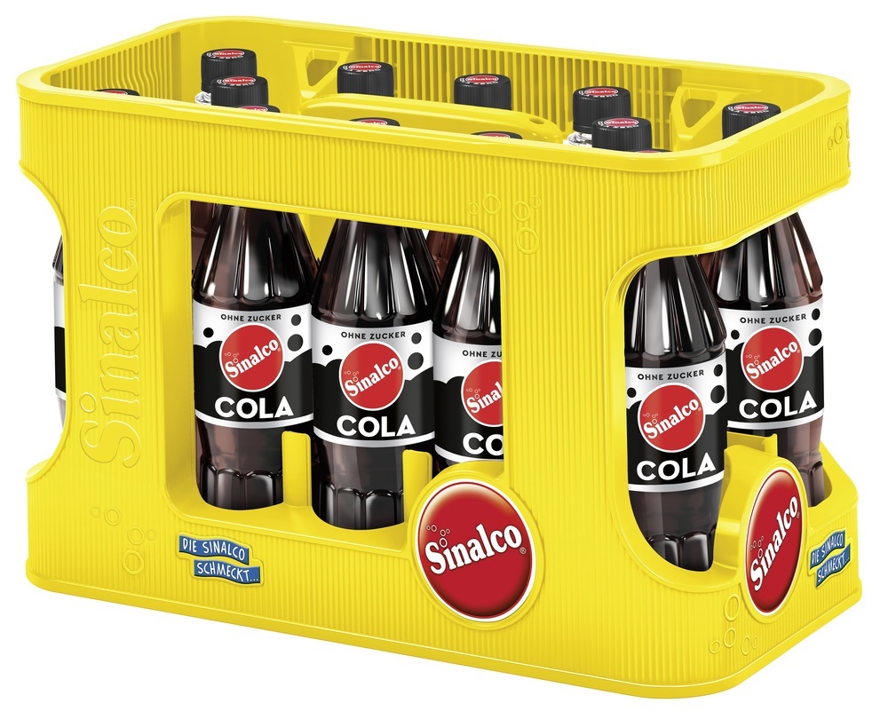 Sinalco Cola ohne Zucker PET 12x0,5 MW (MEHRWEG)