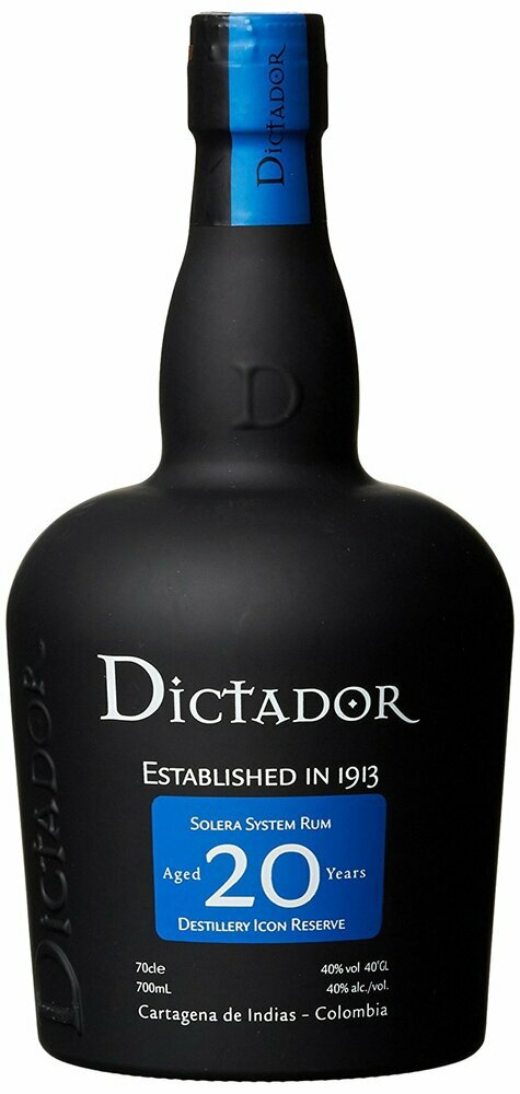 Dictador Rum 20 Years 40% 1x0,7 (EINWEG)