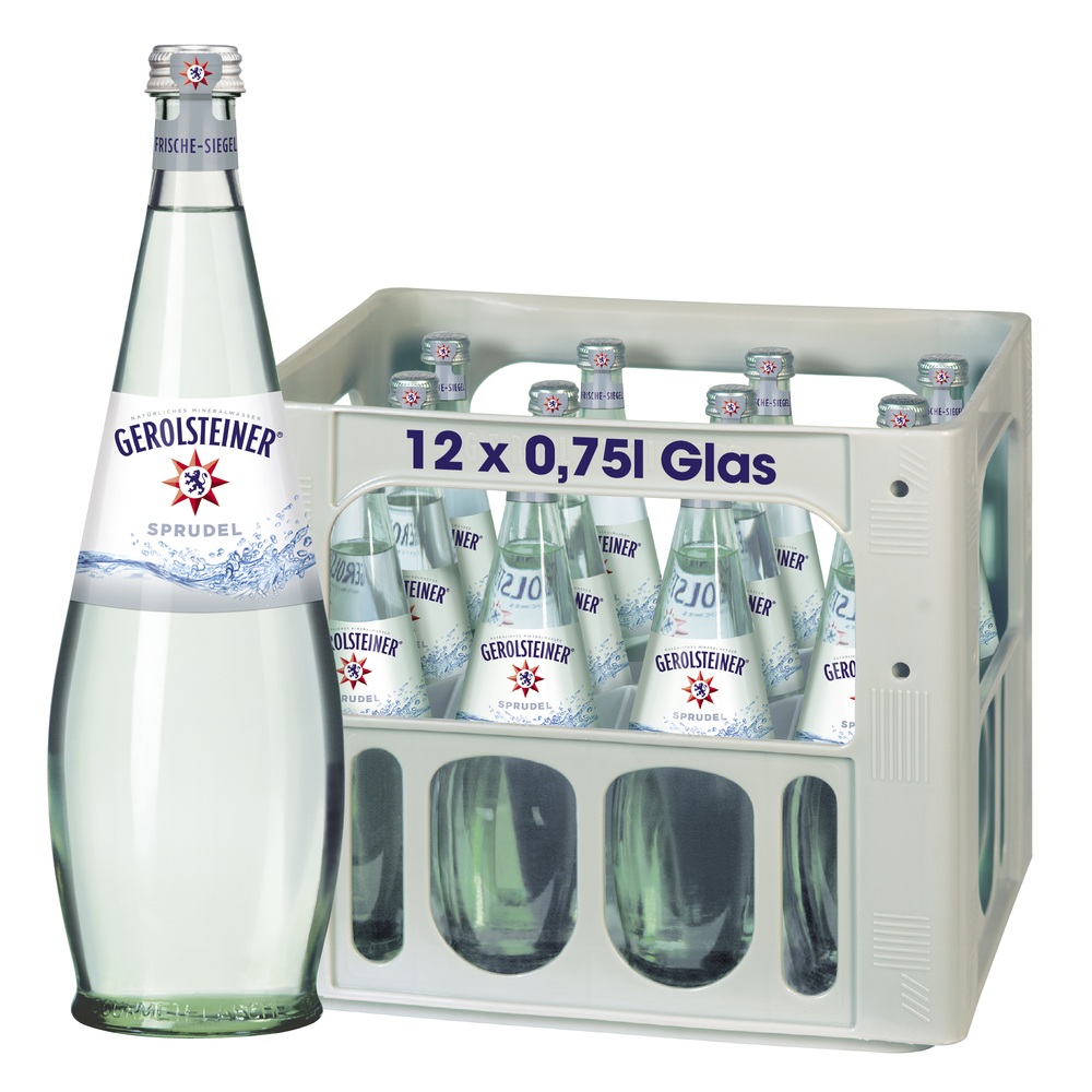 Gerolsteiner Sprudel Gourmet 12x0,75MW (MEHRWEG)