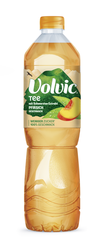 Volvic Tee Pfirsich 6x1,5 MW (MEHRWEG)